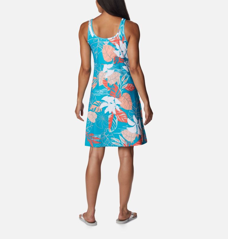Women’s PFG Freezer III Dress, Color: Ocean Teal Tropamix, image 2