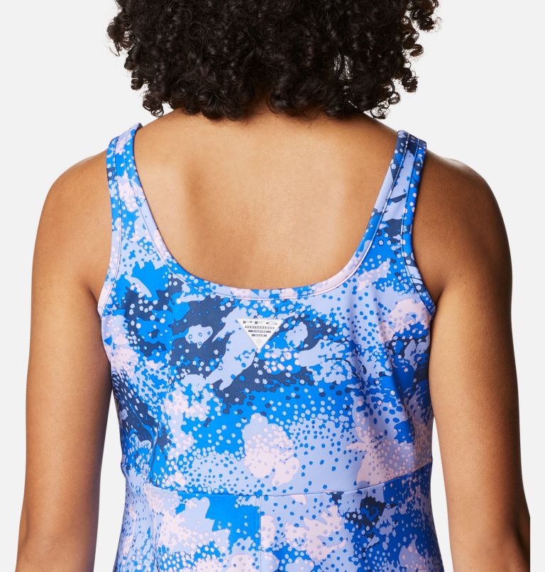 Thumbnail: Women’s PFG Freezer III Dress, Color: Carbon, Foamfloral Print, image 5
