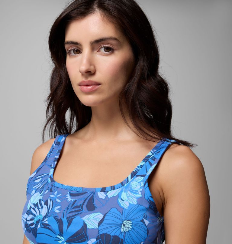Women's PFG Freezer III Dress, Color: Bluebell Retropical, image 3