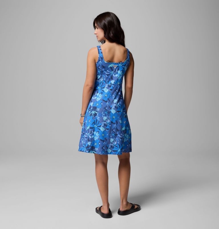 Women's PFG Freezer III Dress, Color: Bluebell Retropical, image 2