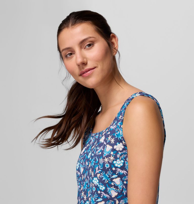 Women's PFG Freezer III Dress, Color: Nocturnal Baja Bouquet, image 5