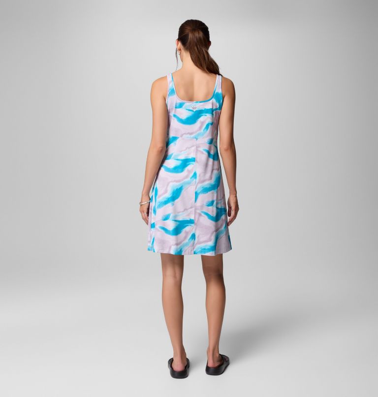 Women's PFG Freezer III Dress, Color: Lavender Pearl Heatmap, image 3