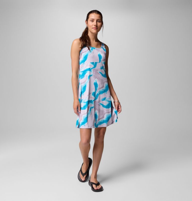 Women's PFG Freezer III Dress, Color: Lavender Pearl Heatmap, image 2