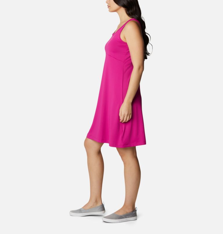Women's PFG Freezer III Dress, Color: Wild Fuchsia, image 3