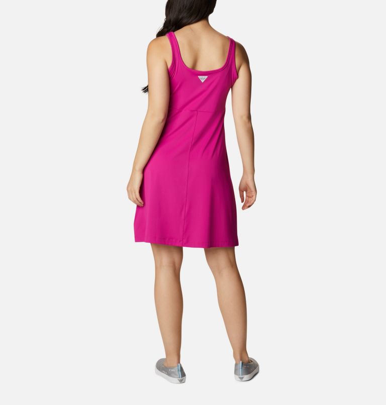 Women's PFG Freezer III Dress, Color: Wild Fuchsia, image 2