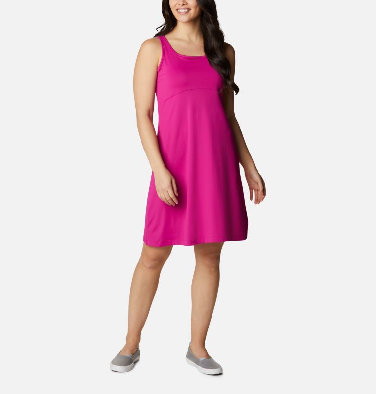 Women's PFG Freezer III Dress, Color: Wild Fuchsia, image 1