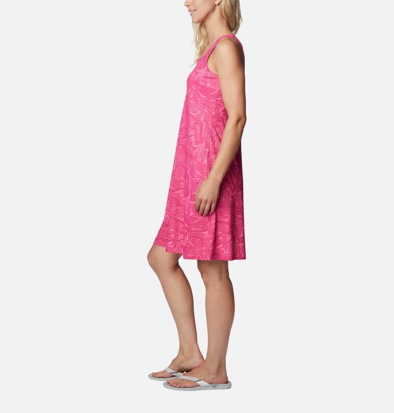 Women’s PFG Freezer III Dress, Color: Ultra Pink Sailstream, image 3