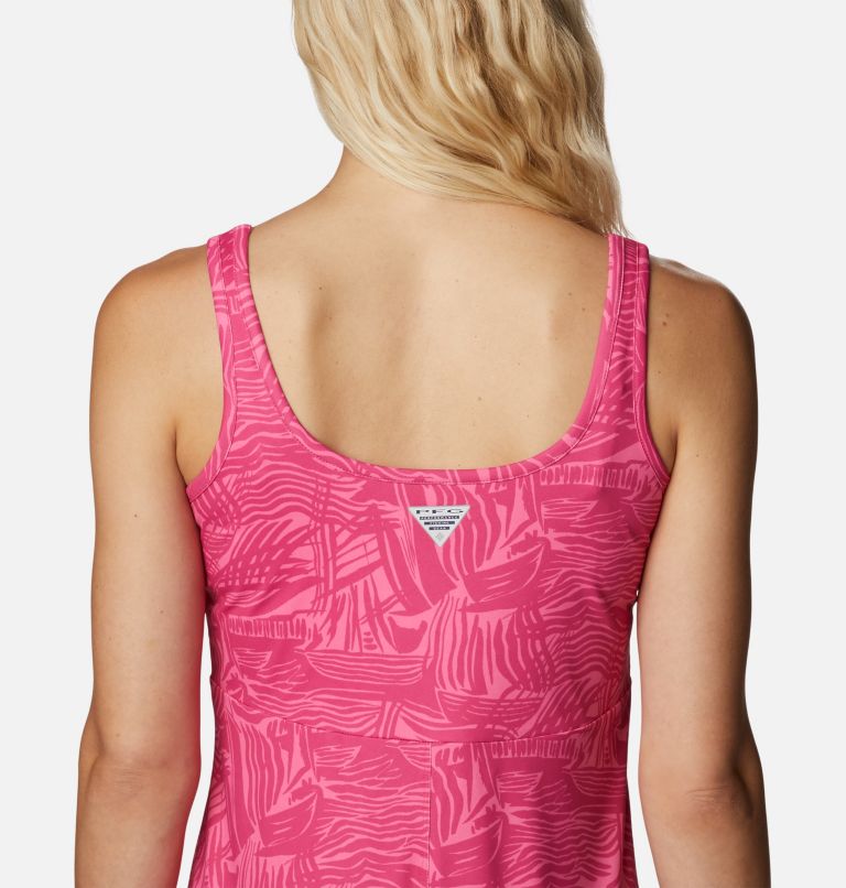 Thumbnail: Women’s PFG Freezer III Dress, Color: Ultra Pink Sailstream, image 5