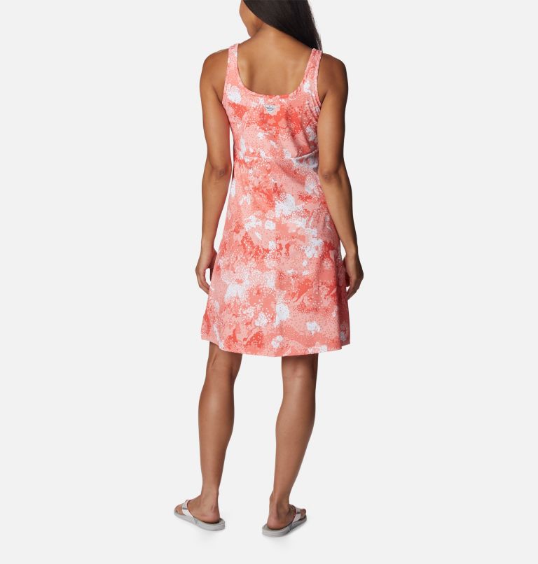 Women’s PFG Freezer III Dress, Color: Corange Foam Floral, image 2