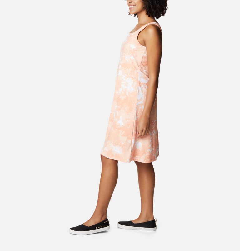 Thumbnail: Women’s PFG Freezer III Dress, Color: Bright Nectar, Foamfloral Print, image 3