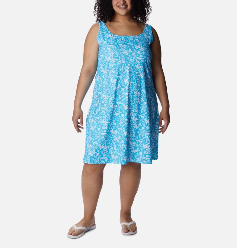 Thumbnail: Women’s PFG Freezer III Dress - Plus Size, Color: Atoll Kona, image 1