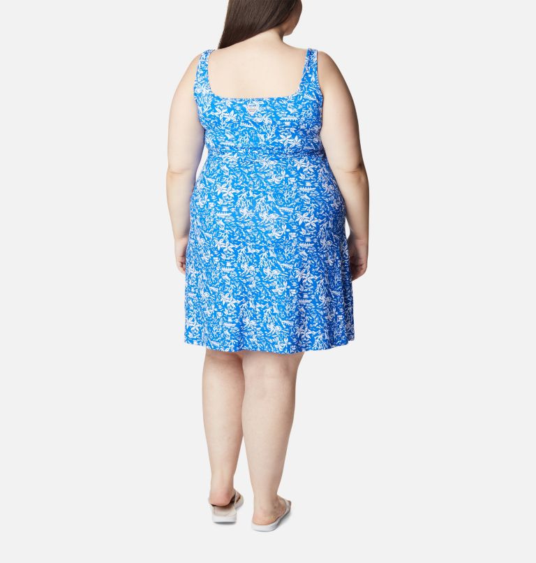 Thumbnail: Women’s PFG Freezer III Dress - Plus Size, Color: Blue Macaw Kona, image 2