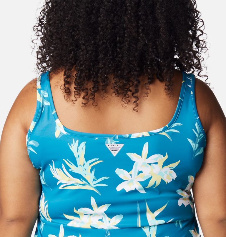 Women’s PFG Freezer III Dress - Plus Size, Color: Deep Marine, Tossed Tropics Print, image 5