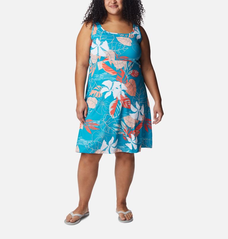 Women’s PFG Freezer III Dress - Plus Size, Color: Ocean Teal Tropamix, image 1