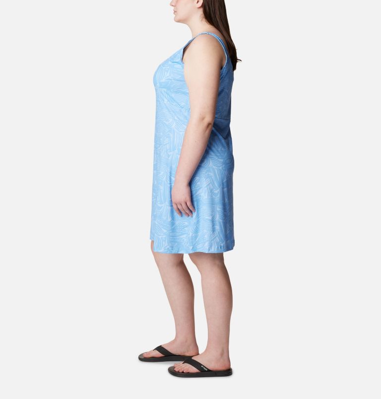 Women’s PFG Freezer III Dress - Plus Size, Color: Agate Blue Sailstream, image 3