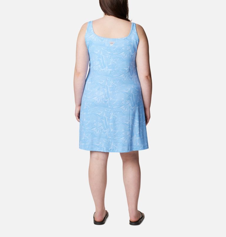 Thumbnail: Women’s PFG Freezer III Dress - Plus Size, Color: Agate Blue Sailstream, image 2