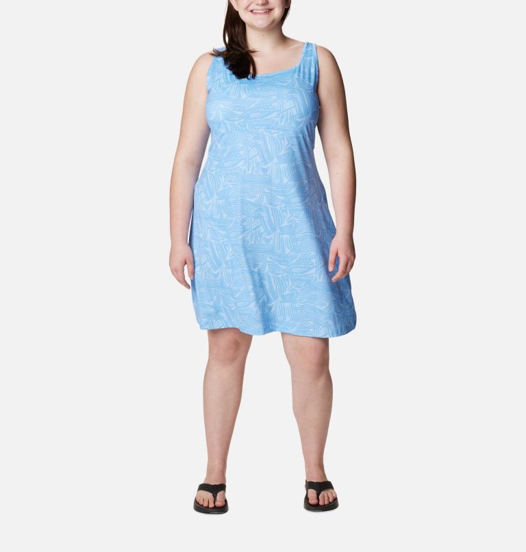 Women’s PFG Freezer III Dress - Plus Size, Color: Agate Blue Sailstream, image 1