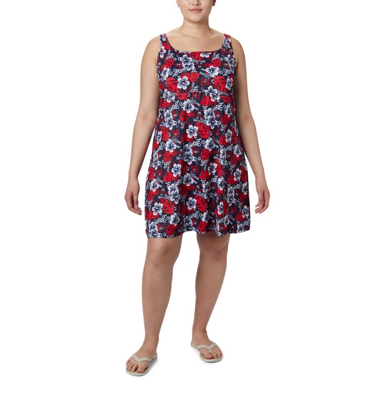 Robe PFG Freezer III Femme - Grandes tailles, Color: Collegiate Navy Vacay Vibes Print, image 1