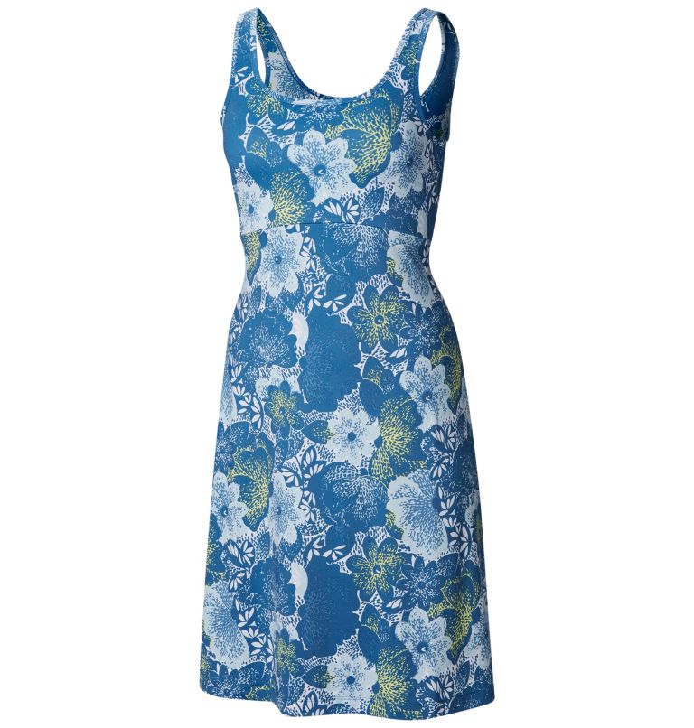 Robe PFG Freezer III Femme - Grandes tailles, Color: Impulse Blue Flowers Print, image 1