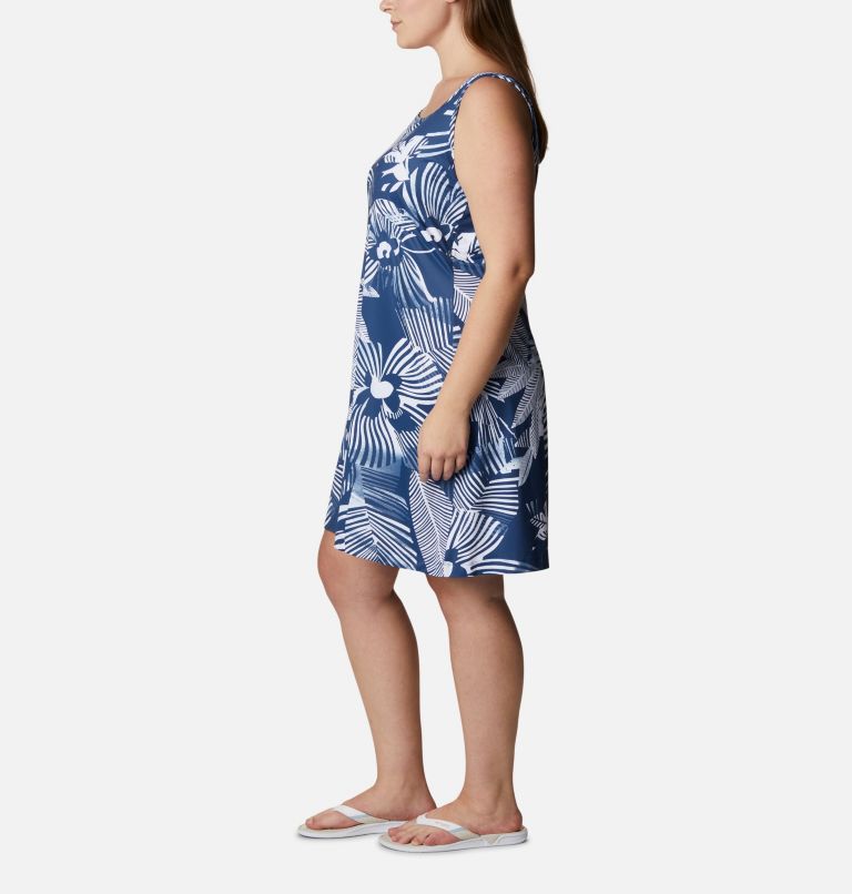 Women’s PFG Freezer III - Plus Size, Color: Carbon Stencil Hibiscus Print, image 3