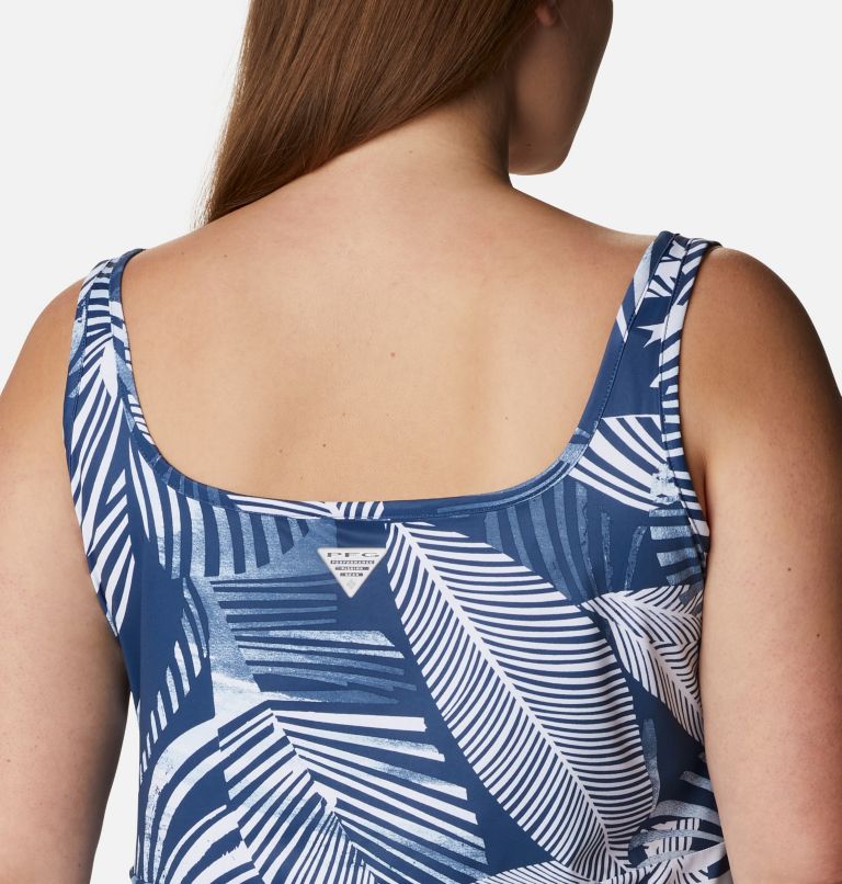 Women’s PFG Freezer III - Plus Size, Color: Carbon Stencil Hibiscus Print, image 5