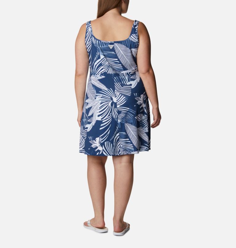 Women’s PFG Freezer III - Plus Size, Color: Carbon Stencil Hibiscus Print, image 2