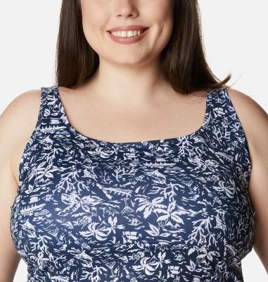 Women’s PFG Freezer III - Plus Size, Color: Collegiate Navy Kona Print, image 48