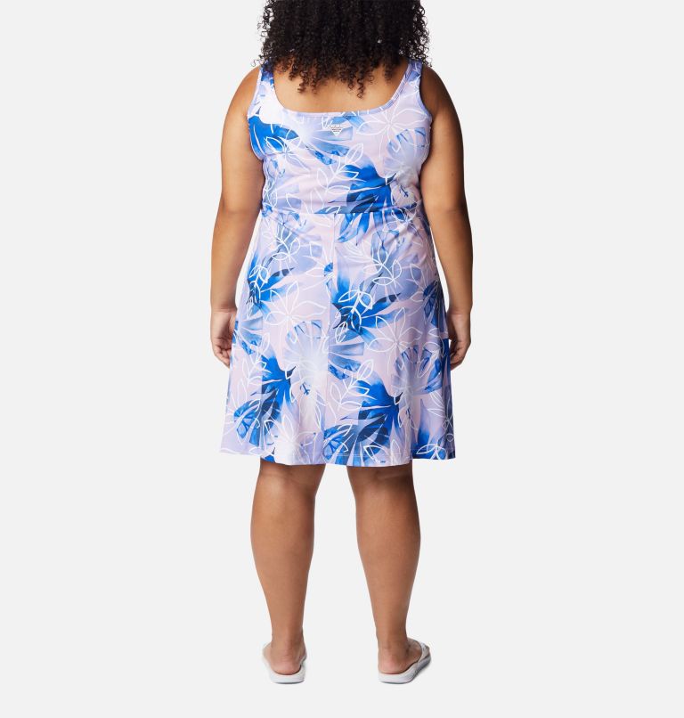Women’s PFG Freezer III Dress - Plus Size, Color: Serenity, Shady Coves Print, image 2