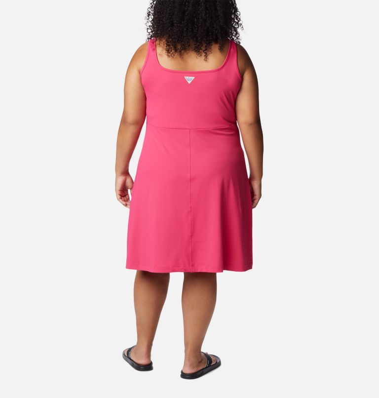Thumbnail: Women’s PFG Freezer III Dress - Plus Size, Color: Cactus Pink, image 2
