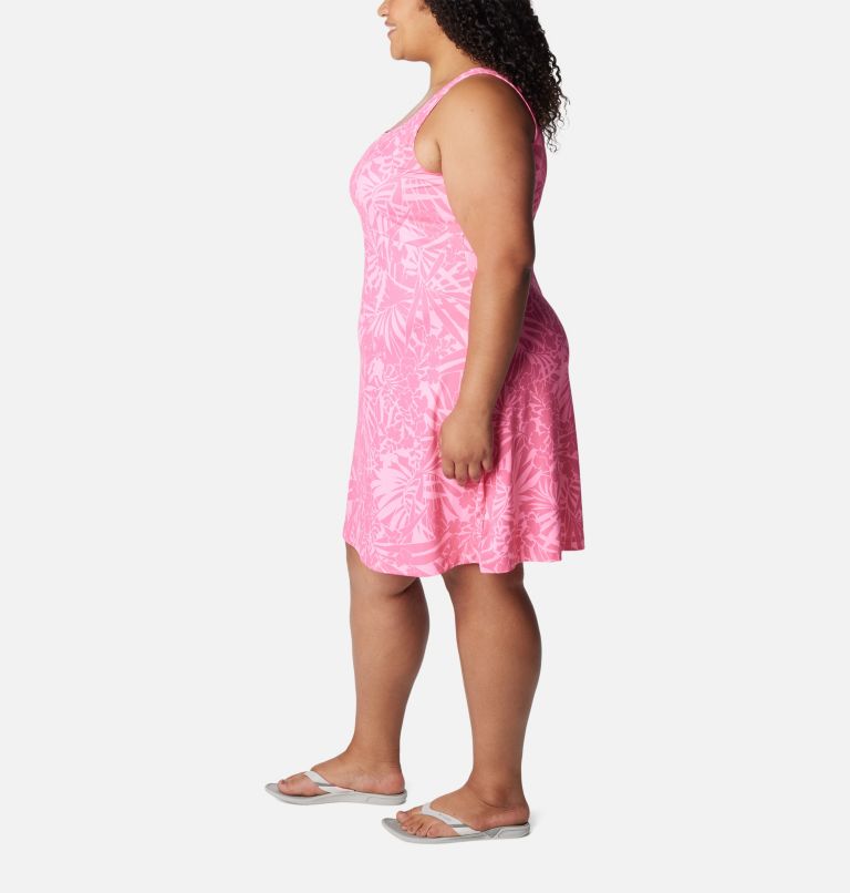 Thumbnail: Women’s PFG Freezer III Dress - Plus Size, Color: Tropic Pink, Tropictones, image 3