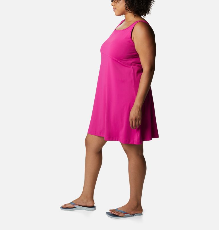 Freezer III Dress | 665 | 1X, Color: Wild Fuchsia, image 3