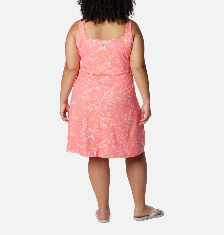 Women’s PFG Freezer III Dress - Plus Size, Color: Salmon, Kona Kraze, image 2
