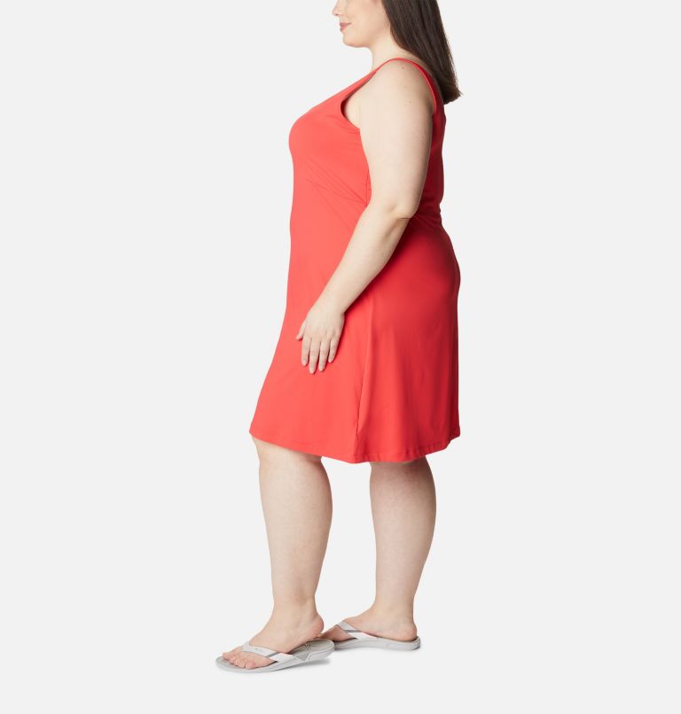 Women’s PFG Freezer III Dress - Plus Size, Color: Red Hibiscus