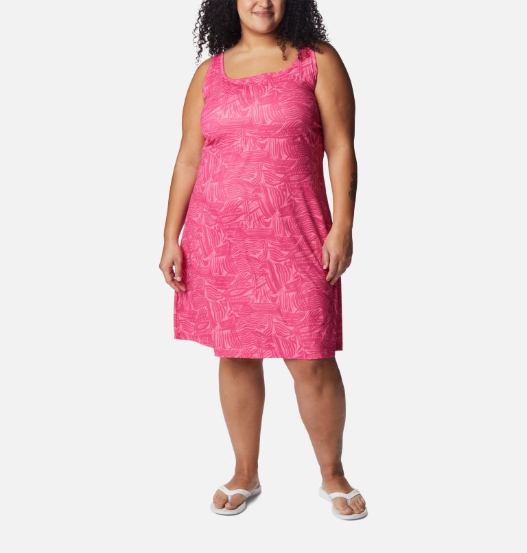 Women’s PFG Freezer III Dress - Plus Size, Color: Ultra Pink Sailstream, image 1