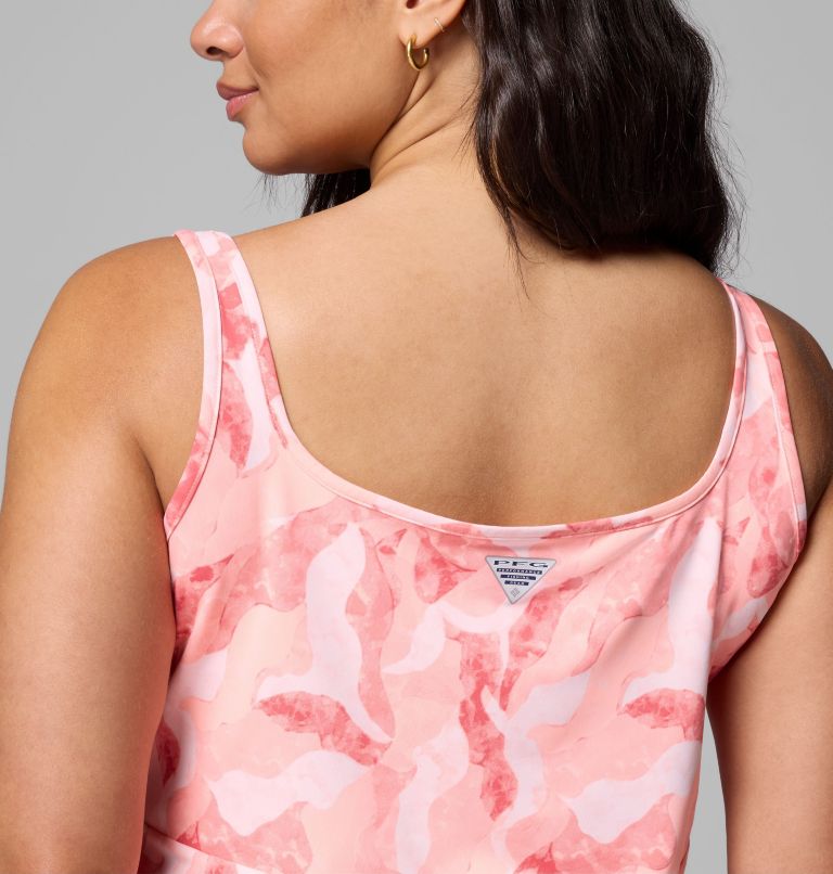 Women’s PFG Freezer III - Plus Size, Color: Tiki Pink Leaf Camo, image 6