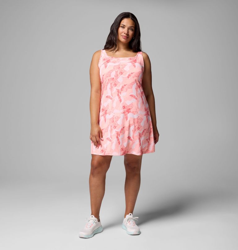 Women’s PFG Freezer III - Plus Size, Color: Tiki Pink Leaf Camo, image 1
