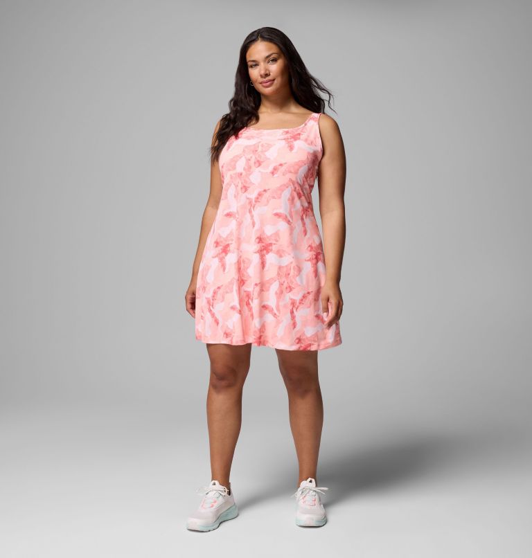 Women’s PFG Freezer III - Plus Size, Color: Tiki Pink Leaf Camo, image 2