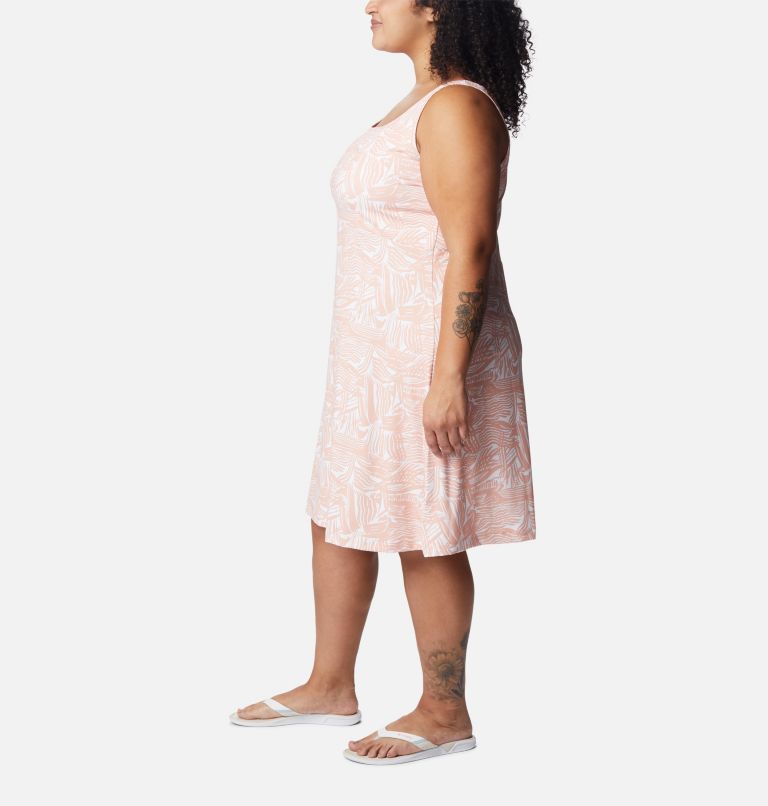 Women’s PFG Freezer III Dress - Plus Size, Color: Light Coral Sailstream, image 3