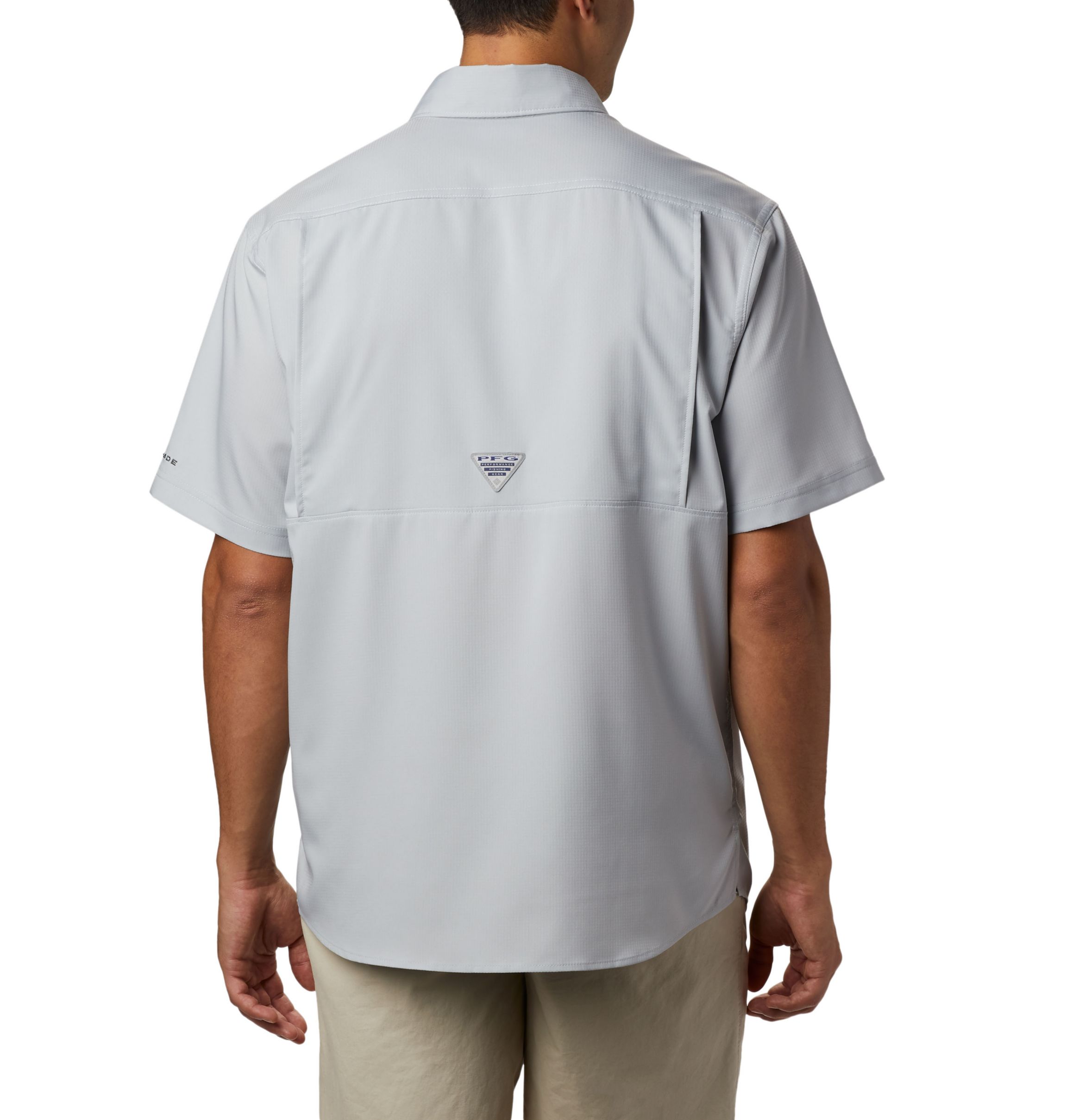 Columbia Men's Low Drag Offshore Short Sleeve Shirt, Black, 5X