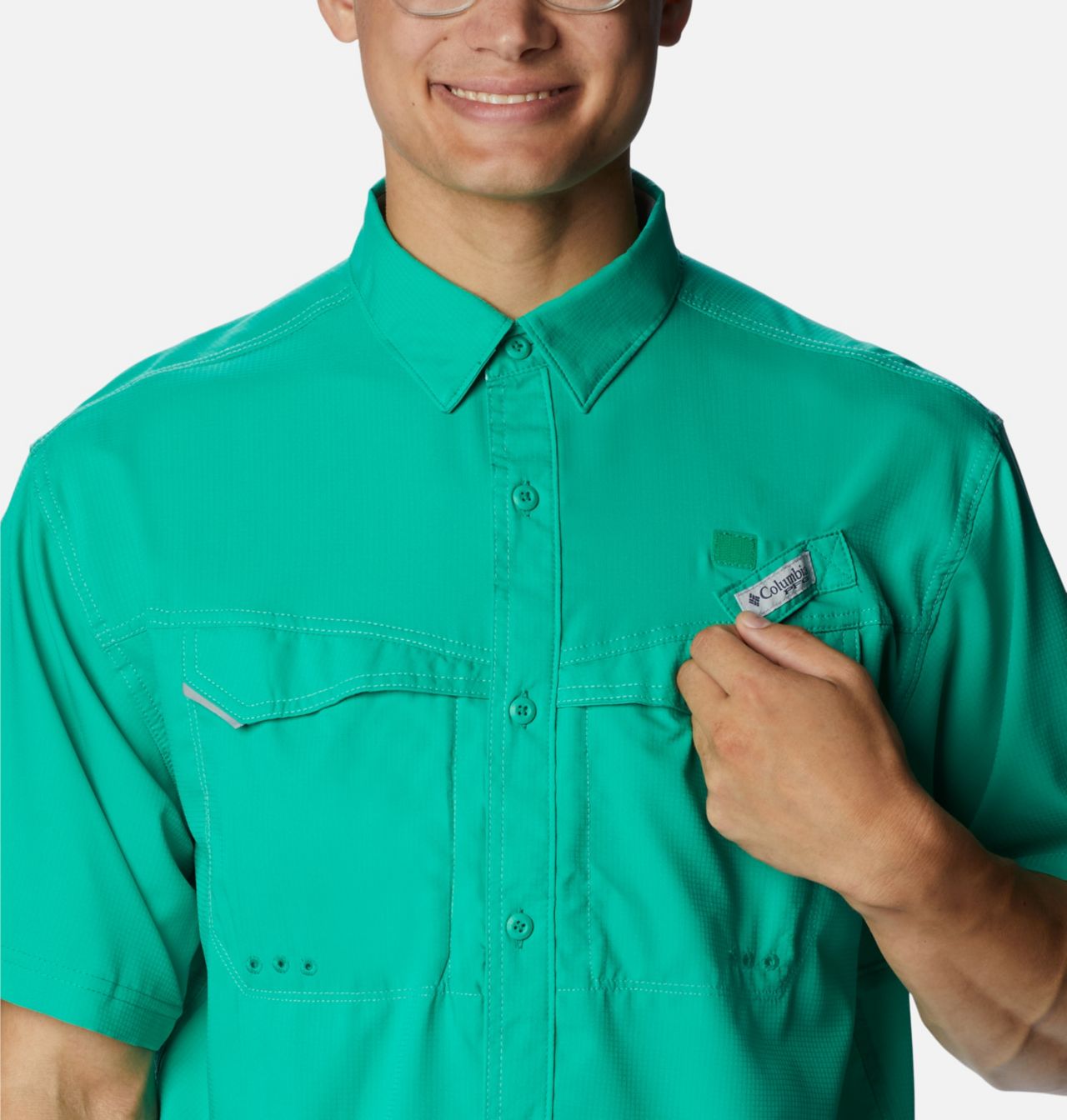 Men's PFG Low Drag Offshore™ Short Sleeve Shirt - Tall 4