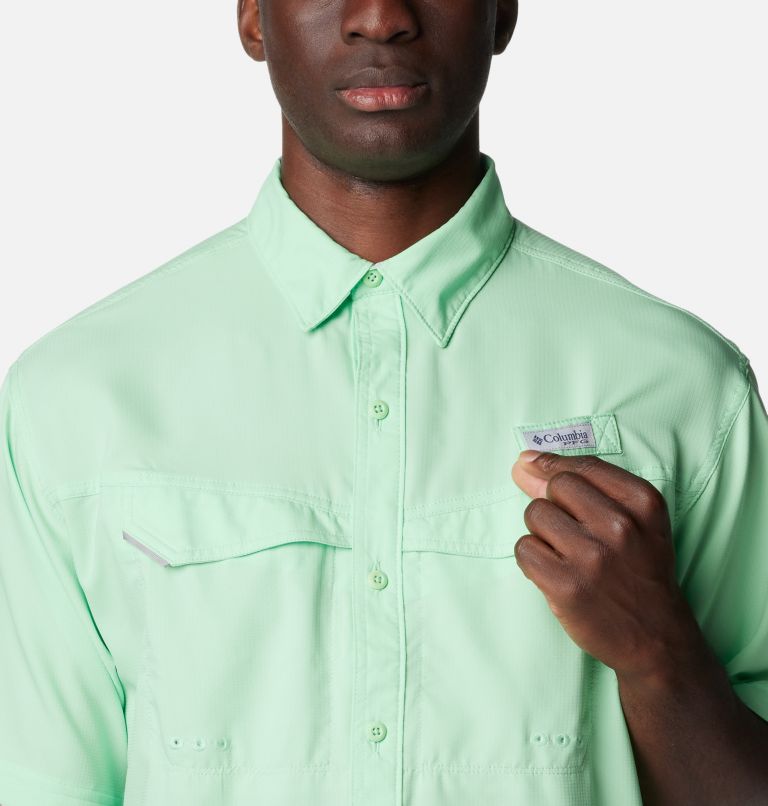 Columbia, Shirts, Columbia Pfg Omnishade Button Down In Mint Green Xl Performance  Fishing Gear