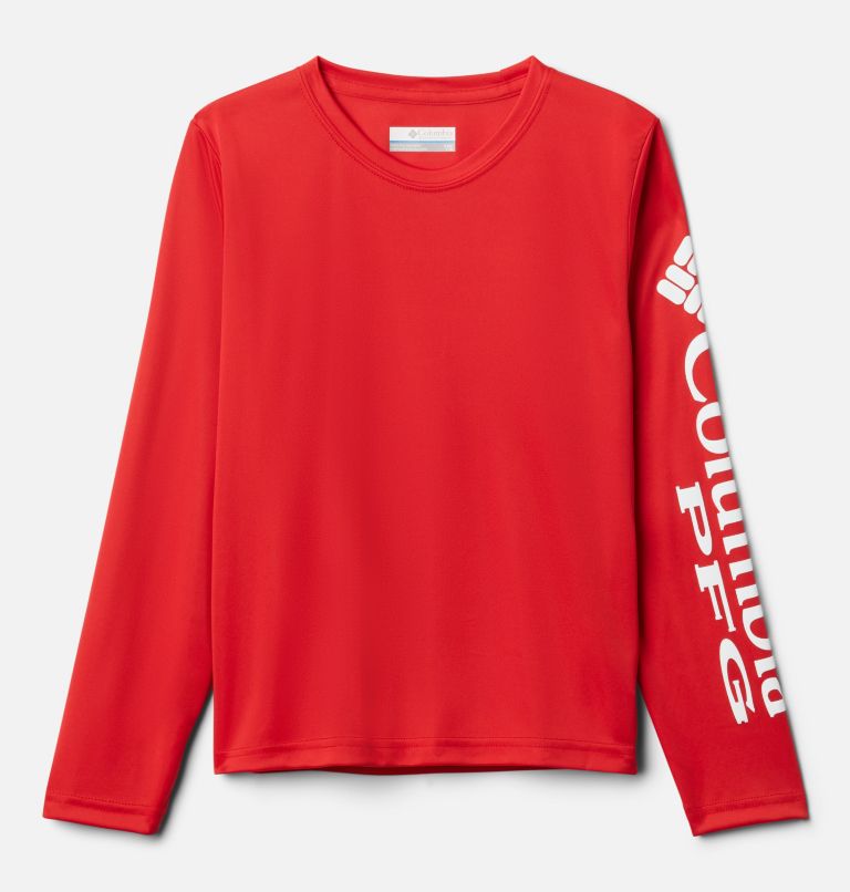 Thumbnail: Terminal Tackle Long Sleeve Tee | 697 | XS, Color: Red Spark, image 1