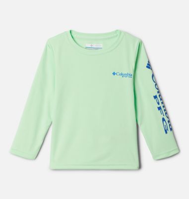 Columbia LittleBig Boys 4-18 Short Sleeve PFG Fish Flag Graphic T-Shirt - XL