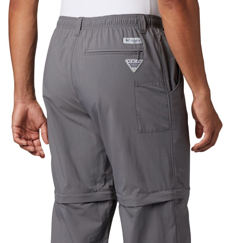 Columbia PFG Backcast Convertible Pant Fossil