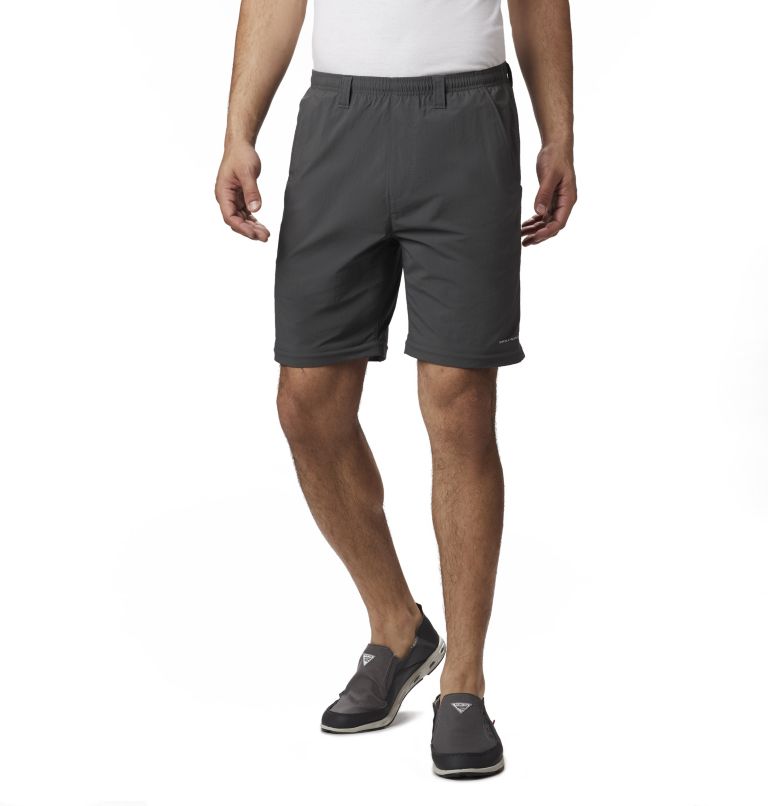 Men's PFG Backcast Convertible Pants, Color: Grill, image 6