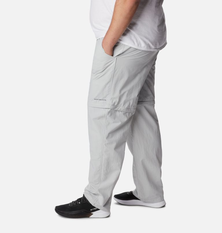 Thumbnail: Men's PFG Backcast Convertible Pants - Big, Color: Cool Grey, image 3