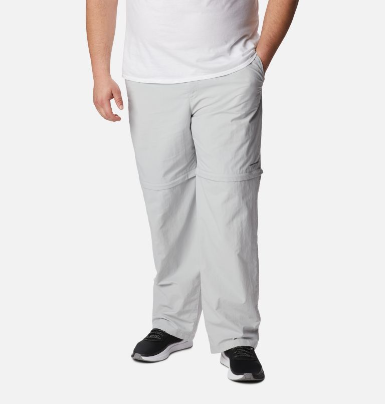 Men's PFG Backcast Convertible Pants - Big, Color: Cool Grey