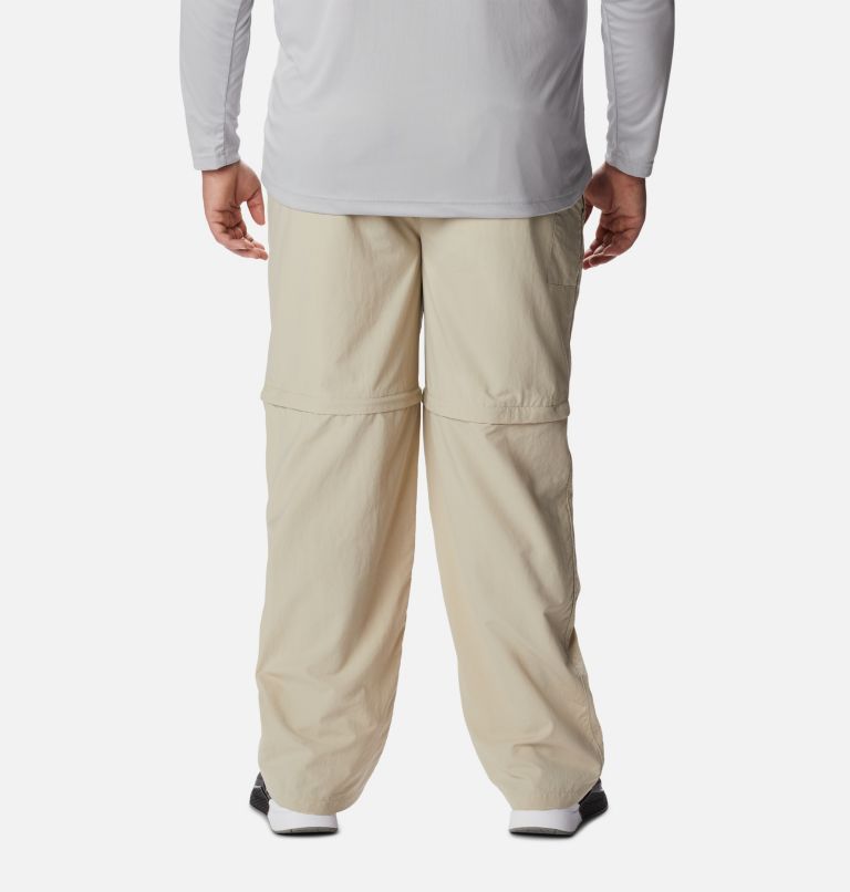 Men's PFG Backcast Convertible Pants - Big, Color: Fossil, image 2