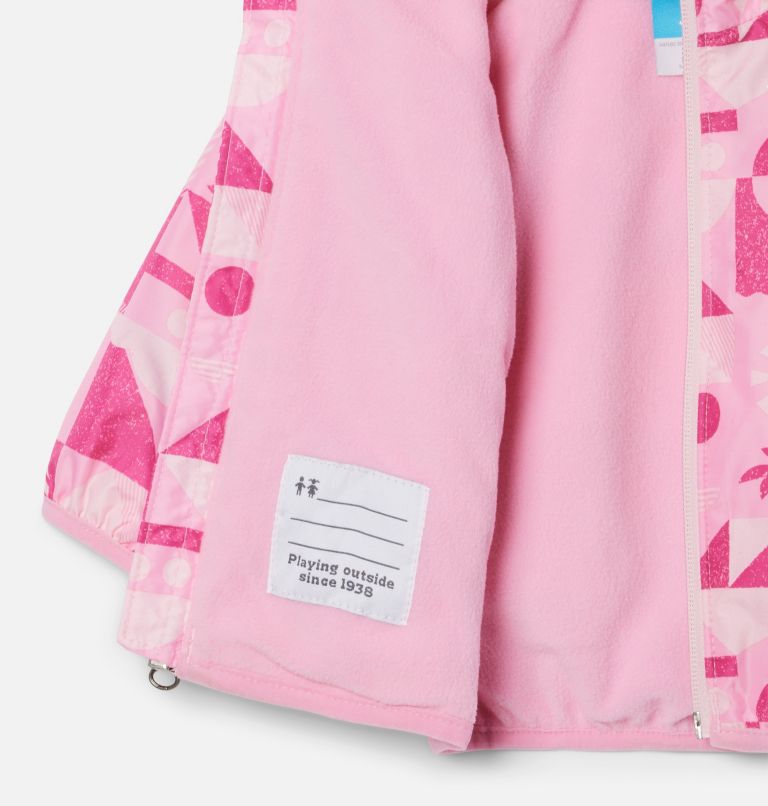 Infant Mini Pixel Grabber II Wind Jacket, Color: Wild Rose Quest, image 3