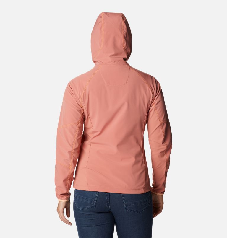 Sweet As Softshell Hoodie | 640 | S, Color: Dark Coral, image 2
